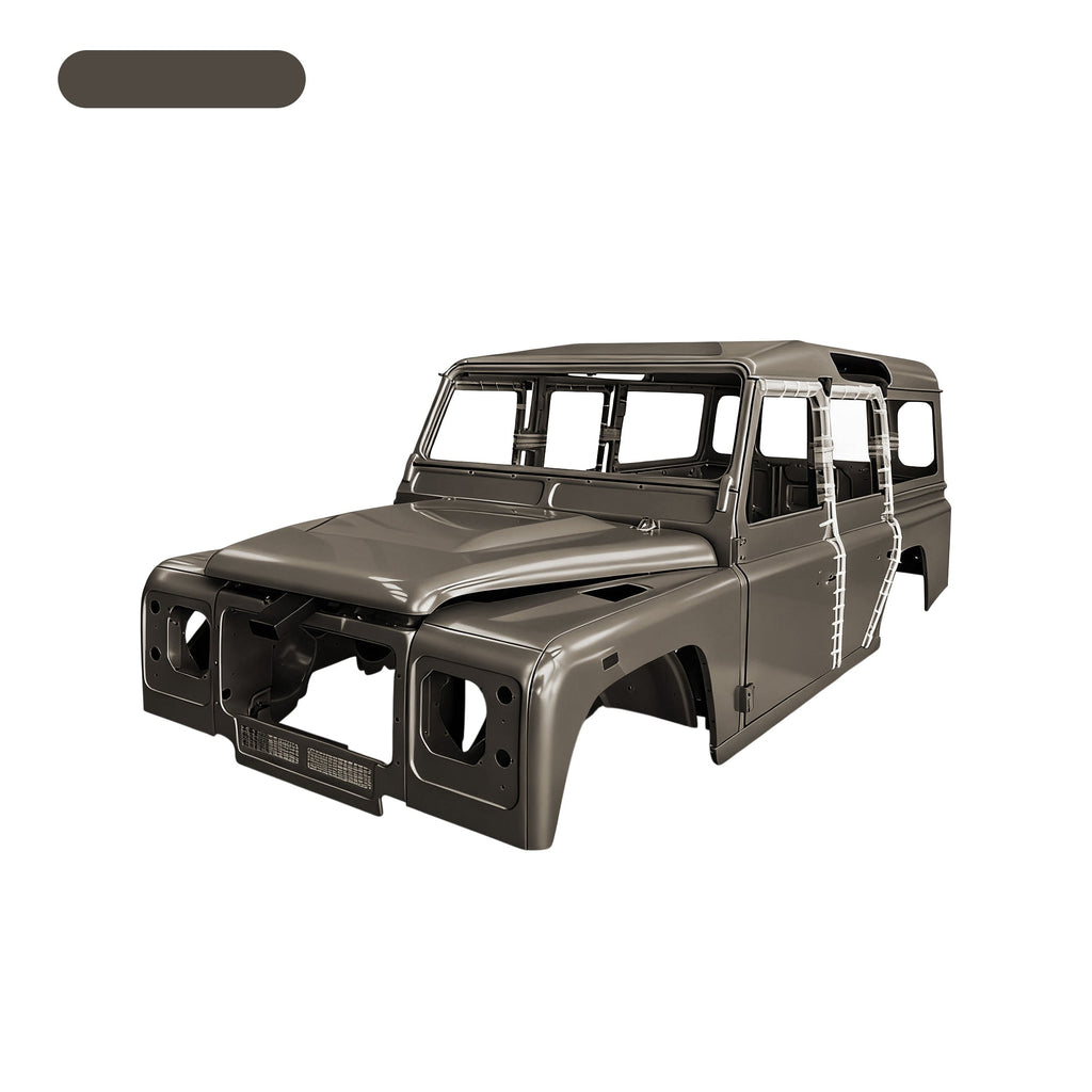 Replica Complete Cab with Doors with Primer Al+st LHD – for Land Rover Defender 110 (Steel) – view 7