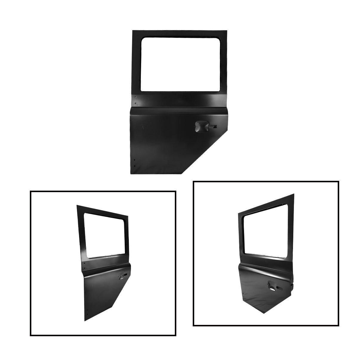 Rear Door, LH (1998) – for Land Rover Defender 90 & 110 (Steel) – view 2