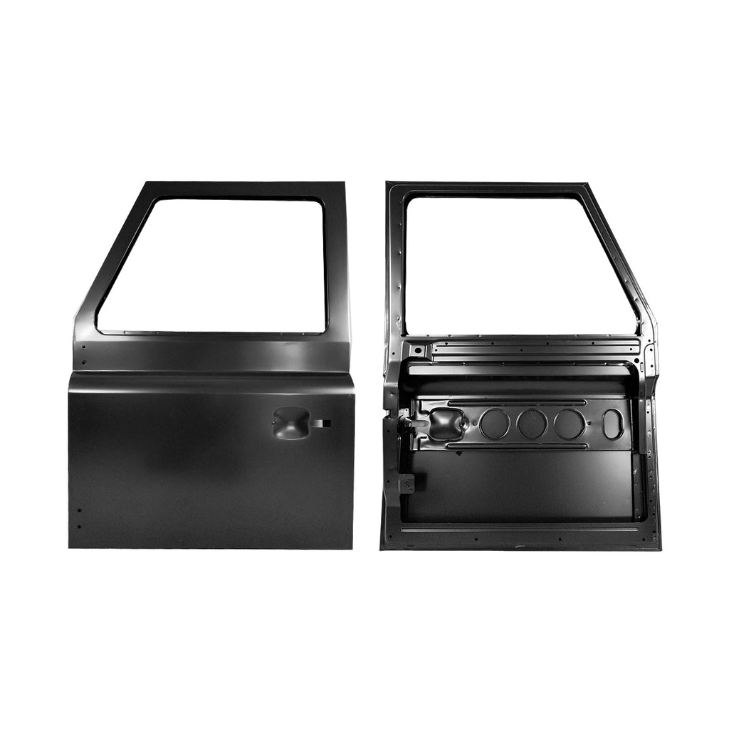 Front Door, LH (1998) – for Land Rover Defender 90 & 110 (Steel) – view 4