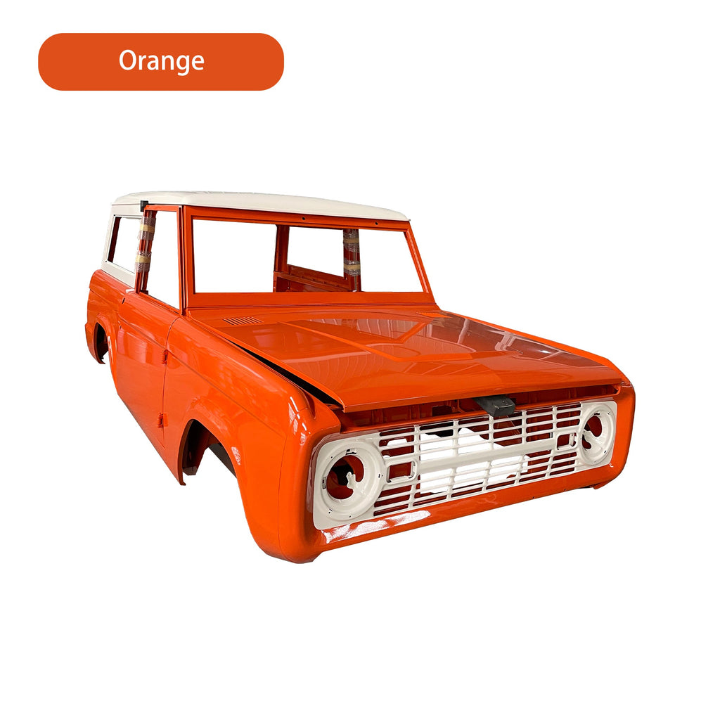 Replica Complete Cab with Doors with Custom Paint – for Ford Bronco 1966–77 (Steel) – view 8