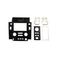 Air Conditioning Panels (Matte Black) – for Land Rover Defender 90 & 110 (ABS Plastic)