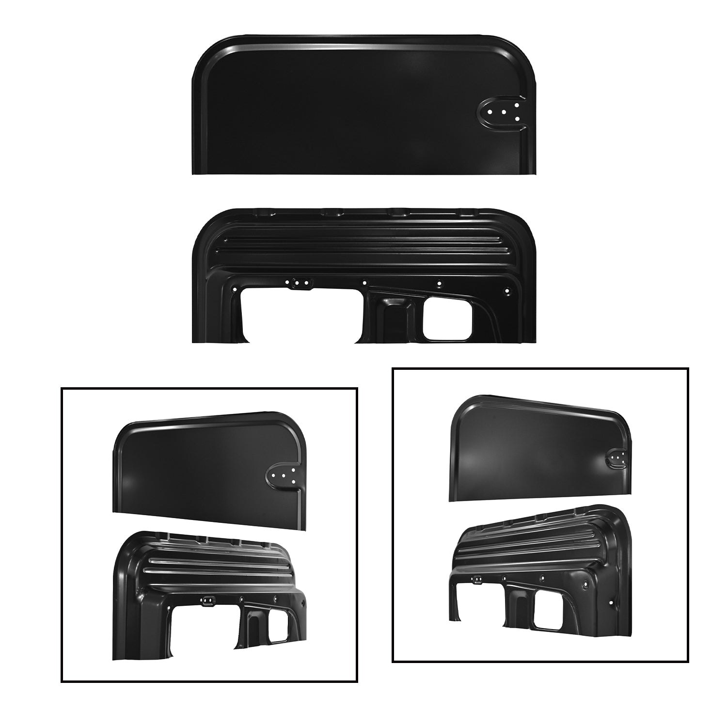 Door Patch Set, RH – for Toyota Land Cruiser FJ40 & FJ45 (Steel) – view 3