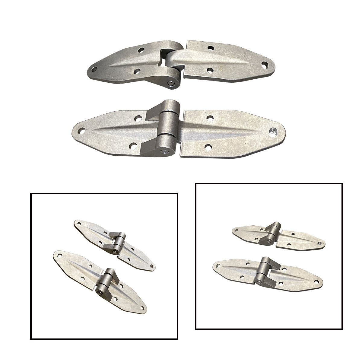 Hood Hinges – for Toyota Land Cruiser FJ40 & FJ45 (Stainless Steel) – view 4