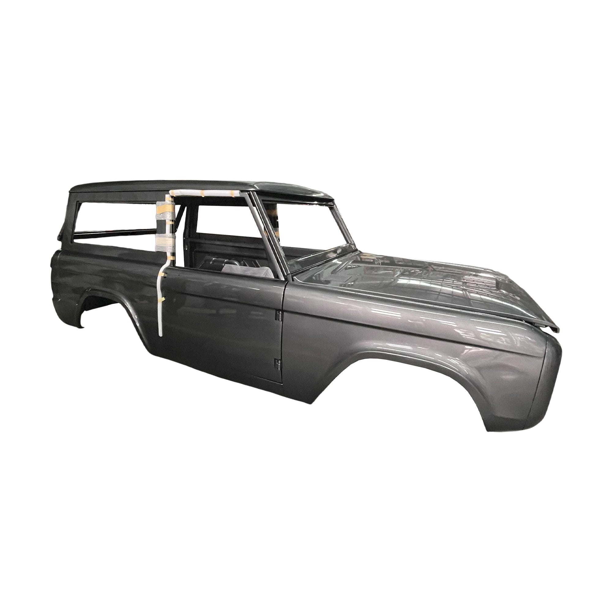 Replica Complete Cab with Doors with Custom Paint – for Ford Bronco 1966–77 (Steel) – view 3