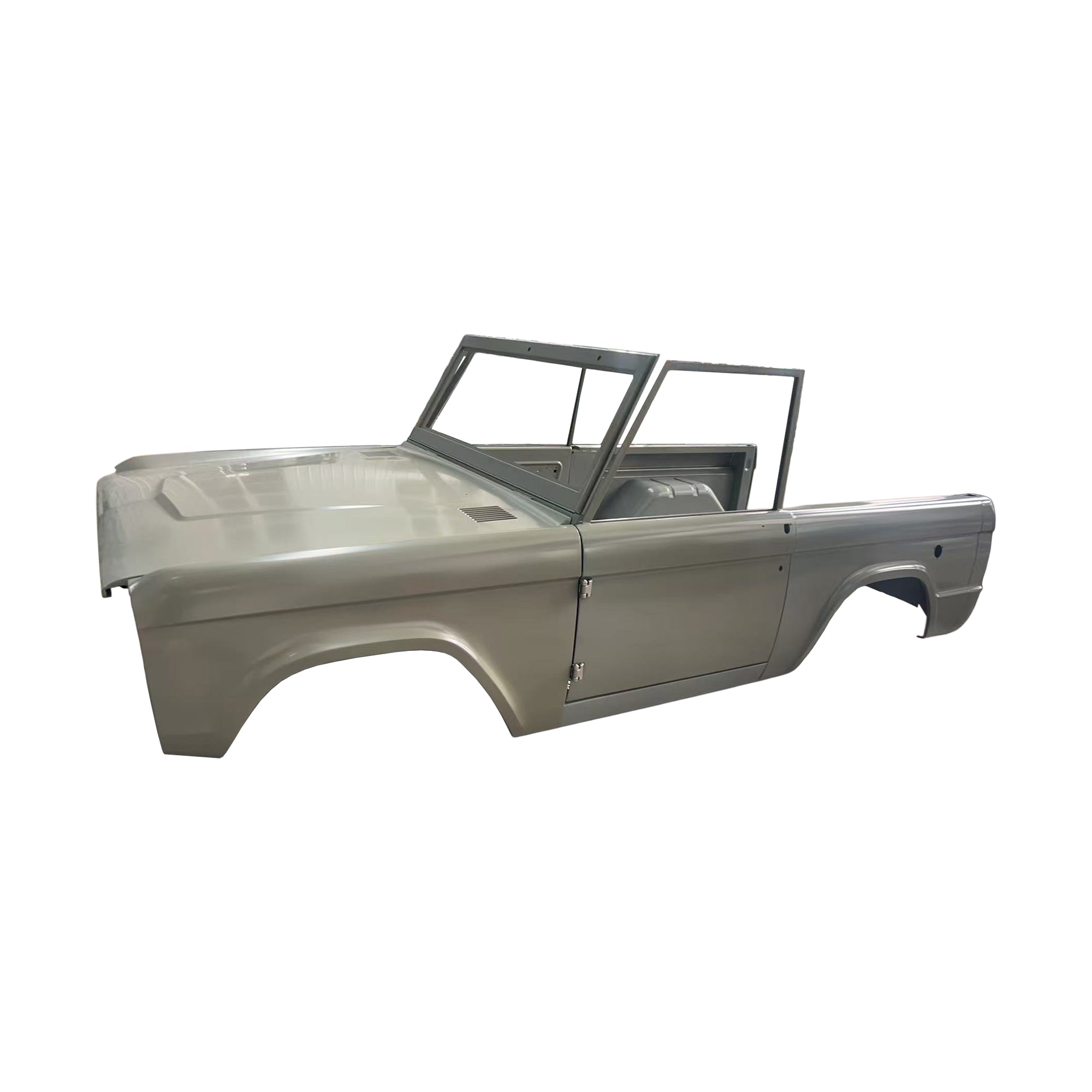 Replica Complete Cab Without Roof, Grille & Tail Panel – for Ford Bronco 1966–77 (Steel)