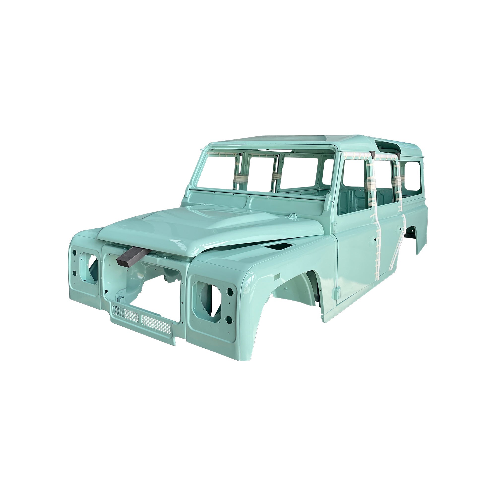 Replica Complete Cab with Doors with Primer Al+st LHD – for Land Rover Defender 110 (Steel)