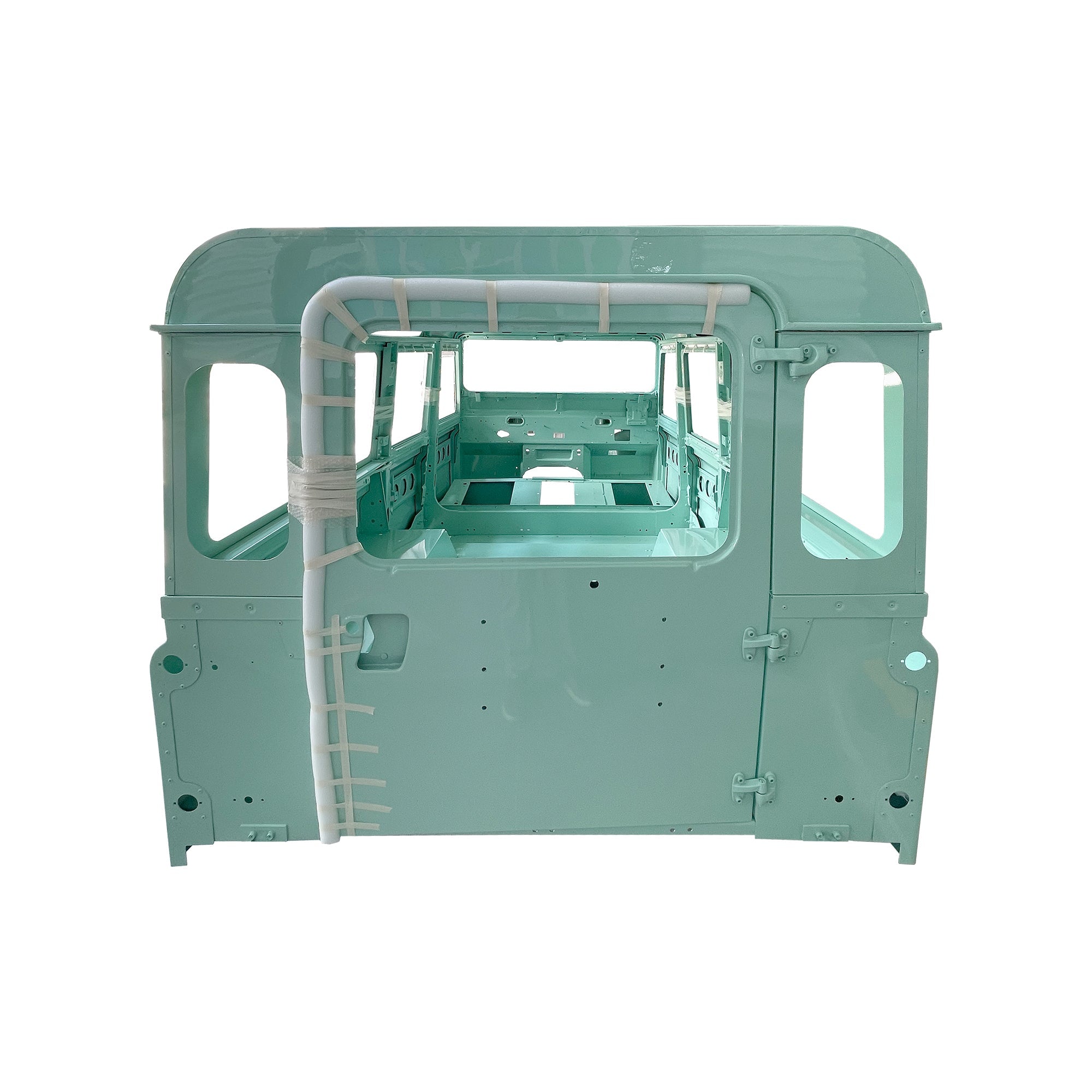 Replica Complete Cab with Doors with Primer Al+st LHD – for Land Rover Defender 110 (Steel) – view 3
