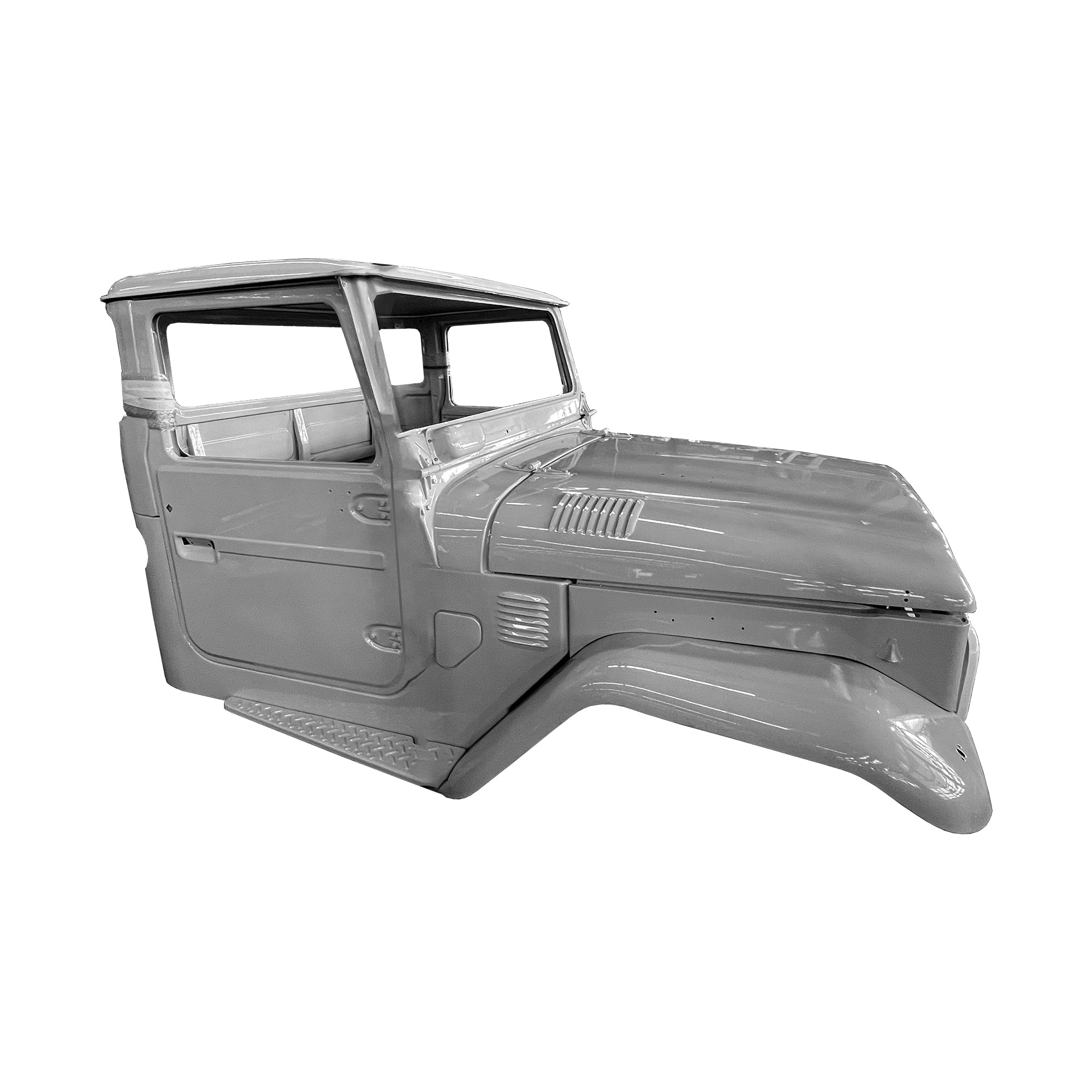 Replica Complete Cab with Doors with Primer – for Toyota Land Cruiser FJ40 & FJ45 (Steel) – view 3